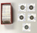 NAN MING: LOT of 42 coins, issued by various rebels and pretenders, including li yong (2), da shun (2), xing chao (2, incl. a 5 cash), hong guang (2),...