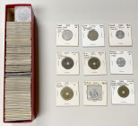 CHINA: LOT of 81 coins, including several cash coins, mostly from the Empire with some from the republic, and several silver, most all are attractivel...