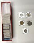 WORLDWIDE: LOT of 66 coins, including Afghanistan (1 pc), Bolivia (1), Brazil (8), Brunei (1), Canada (9). China/Kwangtung (1), China/People's Republi...