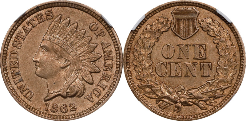 1862 Indian Cent. AU-58 (NGC).
PCGS# 2064. NGC ID: 227H.

Estimate: $90