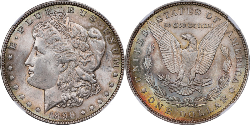 1896 Morgan Silver Dollar. MS-63 (NGC).
PCGS# 7240. NGC ID: 2562.

Estimate: ...