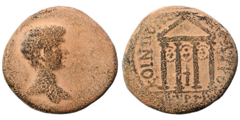 PONTUS. Neocaesarea. Geta, 198-211. Ae (bronze, 16.07 g, 30 mm). [Π CЄΠTI ΓЄTAC ...