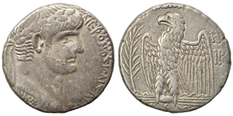 SYRIA, Seleucis and Pieria. Antioch. Nero, 54-68. Tetradrachm (silver, 14.91 g, ...
