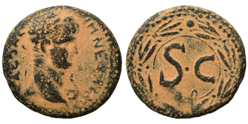 SYRIA, Seleucis and Pieria. Antioch. Nero, 54-68. Ae (bronze, 6.94 g, 21 mm). IM...