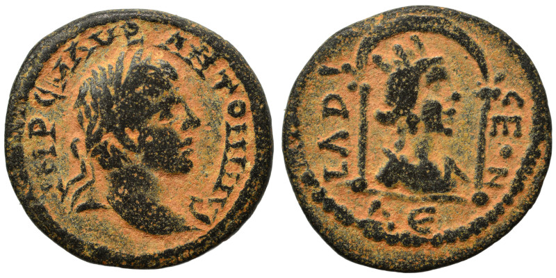 SYRIA, Seleucis and Pieria. Laodicea ad Mare. Elagabalus, 218-222. Ae (bronze, 3...