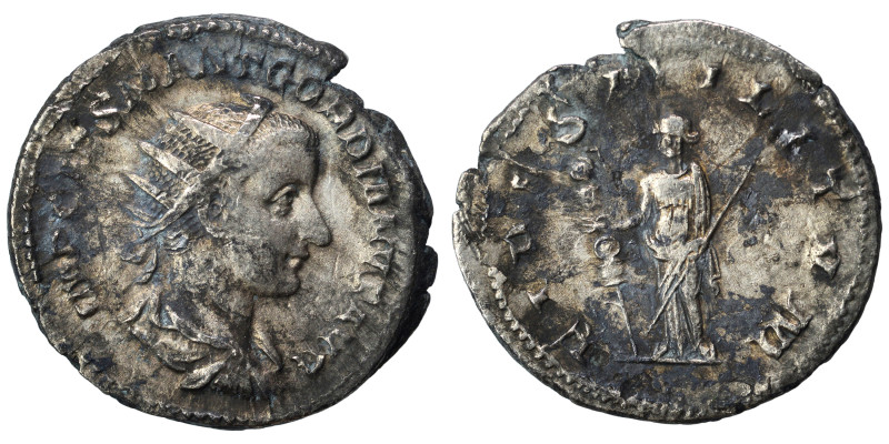 Gordian III, 238-244. Antoninianus (silver, 3.61 g, 22 mm), Rome. IMP CAES M ANT...