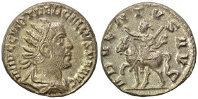 Trebonianus Gallus, 251-253. Antoninianus (silver, 4.64 g, 19 mm), Antioch. IMP C C VIB TREB GALLVS P F AVG Radiate, draped and cuirassed bust of Treb...