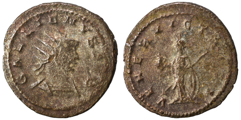 Gallienus, 253-268. Antoninianus (billon, 3.20 g, 22 mm), Antioch. GALLIENVS AVG...