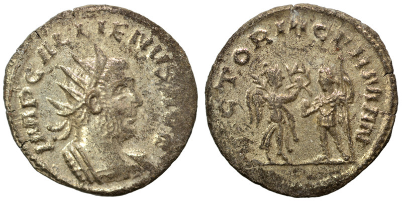 Gallienus, 253-268. Antoninianus (billon, 3.14 g, 20 mm), Antioch. IMP GALLIENVS...