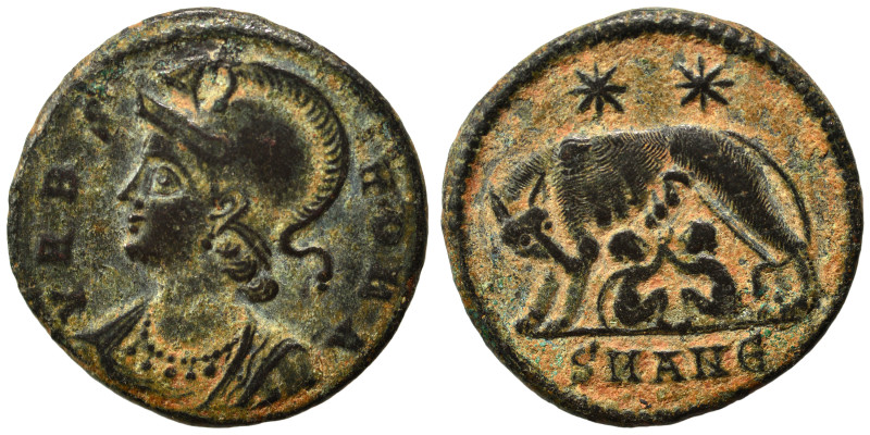 Commemorative Series, 330-354. Follis (bronze, 2.45 g, 18 mm), Antioch. VRBS ROM...