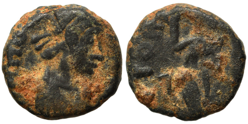 Johannes (?), usurper, 423-425. Ae (bronze, 1.34 g, 11 mm), Rome. D N I[OHANNES ...