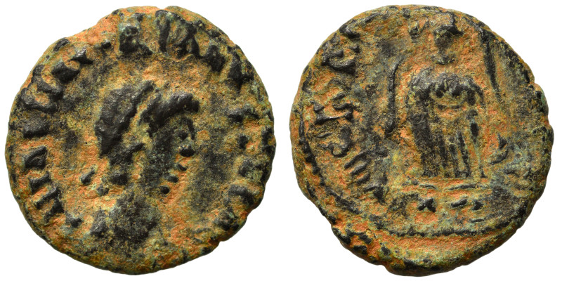 Majorian, 457-461. Ae (bronze, 1.73 g, 17 mm), Ravenna (?). D N IVL MAIORIANVS D...