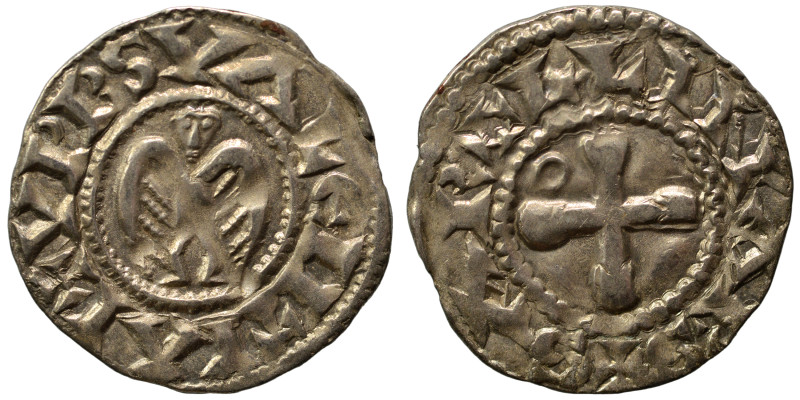 FRANCE. Provence. Valence. Anonymous Bishops, 12th century. Denier (silver, 1.09...