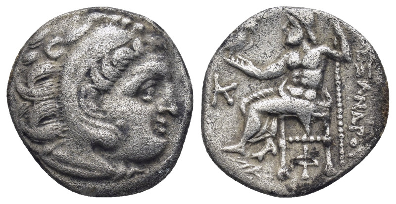 KINGS OF MACEDON. Alexander III 'the Great' (336-323 BC). Drachm. Kolophon. 4.04...