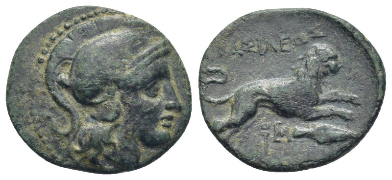 Thracian Kingdom. Lysimachos. As King, 306-281 B.C. Æ (20mm, 4.22 g). Uncertain ...