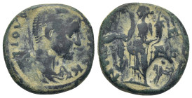 BITHYNIA, Nicaea. Maximus. Caesar, AD 235/6-238. Æ (23mm, 8.0 g) Γ ΙΟΥ ΟΥΗ ΜΑΞΙΜΟϹ (or ΜΑΞΙΜΟⳞ) Κ; bare-headed, draped and cuirassed bust of Maximus, ...