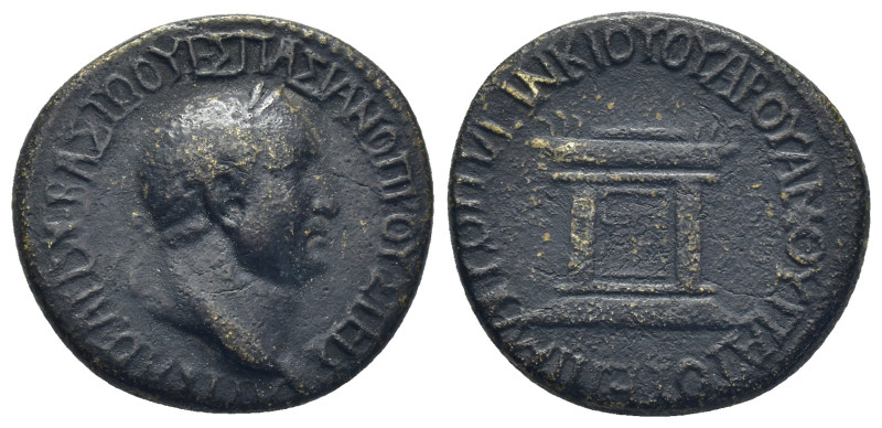 BITHYNIA. Prusias ad Hypium. Vespasian (69-79). Ae. (22m, 6.7 g) M. Plancius Var...