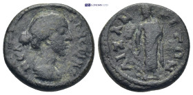 Phrygia. Aizanis. Faustina II AD 147-175. AE. 5.3 Gr. 19mm.