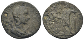 CILICIA, Tarsus. Herennia Etruscilla, wife of Trajan Decius. Augusta, 249-251 AD. Æ (26mm, 9.00 g) ƐΡƐΝΝΙΑΝ ΑΙΤΡΟΥϹΚƐΙΛΛΑ; diademed and draped bust of...