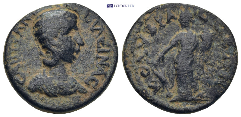 CILICIA. Colybrassus. Tranquillina (Augusta, 241-244). AE. 7.85 Gr. 23mm.
 Drape...