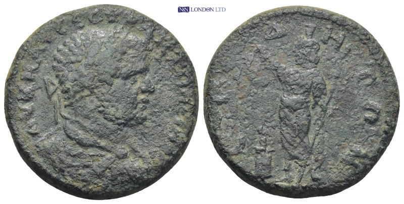 Pamphylia. Side. Caracalla AD 198-217. Bronze Æ (30mm, 20.4 g) AV K MA CEOVH ANT...