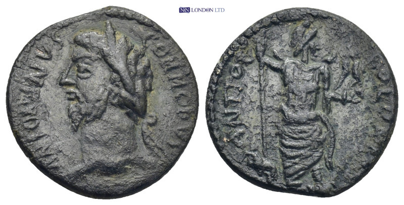 PISIDIA. Antioch. Commodus (177-192). AE. 4.88 Gr. 20mm.
 Laureate, draped and c...