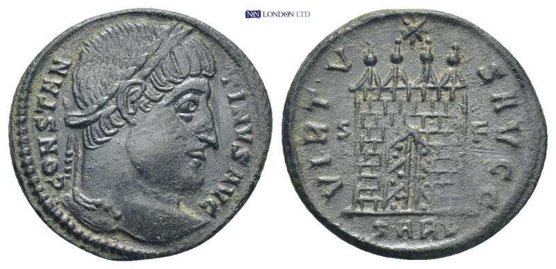 Constantinus I (306-337 AD). AE. Constantia (Arelate) 3.1 Gr. 20mm.
Laureate hea...