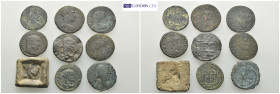 Mixed lot 9 pieces. SOLD AS SEEN NO RETURNS.