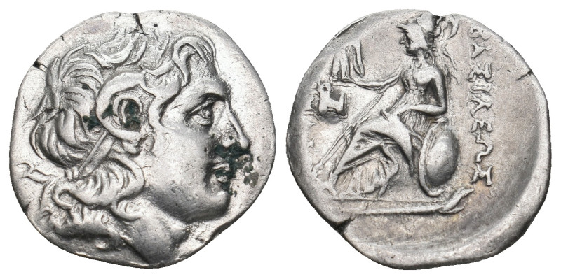 KINGS OF THRACE (Macedonian). Lysimachos (305-281 BC). Drachm. Uncertain mint.
...