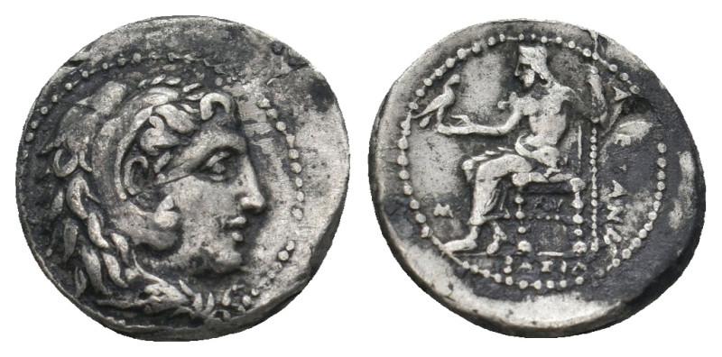 KINGS OF MACEDON. Alexander III 'the Great' (336-323 BC). AR Hemidrachm. Babylon...