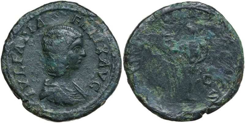 Julia Domna (died 217 AD). AE Sestertius, struck under Caracalla, 193-196 AD. Ob...