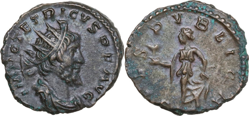 Tetricus I (270-273). AE Antoninianus, Southern Gallic Mint mint, 271-274. Obv. ...