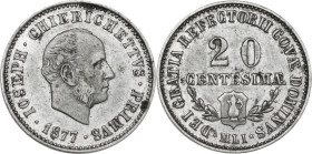 Italy. Giuseppe Chierichetti. White metal token, 1877, Milan mint. White metal. 2.95 g. 20.00 mm. About EF. This token was minted for and used in his ...