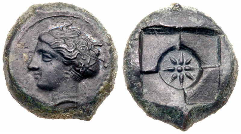 Sicily, Syracuse. Second Democracy. &AElig; Hemilitron (4.81 g), 466-405 BC. Obv...