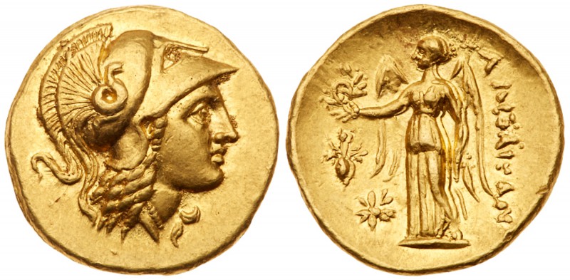 Kingdom of Macedon, Alexander III, The Great. Gold Stater (8.61 g, 10h). 336-323...