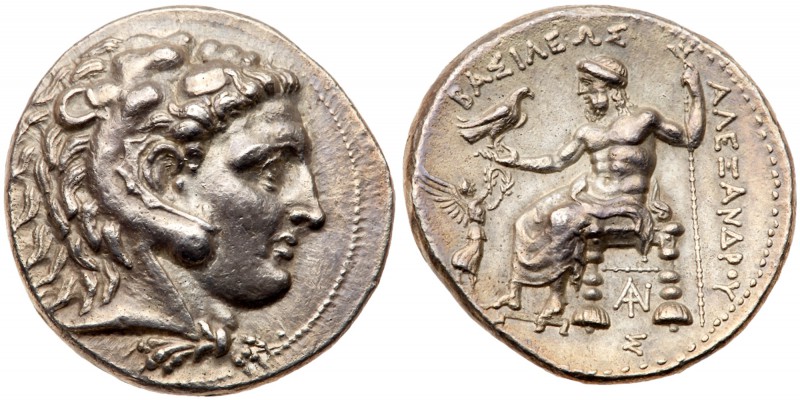 Macedonian Kingdom. Alexander III the Great. Silver Tetradrachm (17.19 g), 336-3...