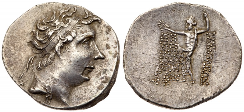 Bithynian Kingdom. Nikomedes IV Philopator. Silver Tetradrachm (16.52 g), ca. 94...
