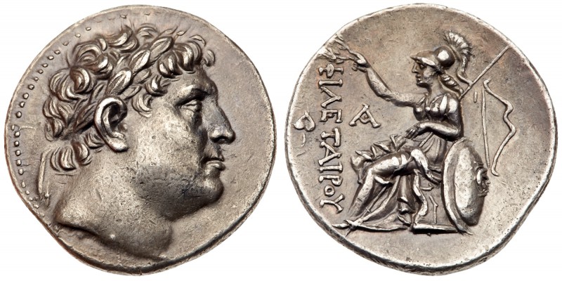 Pergamene Kingdom. Eumenes I, 263-241 BC. Silver Tetradrachm (17.11g). Struck ci...