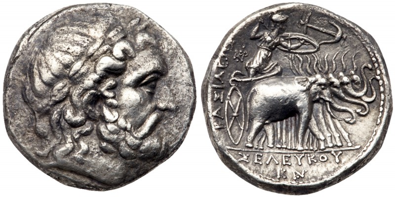 Seleukid Kingdom. Seleukos I Nikator. Silver Tetradrachm (16.70 g), 312-281 BC. ...