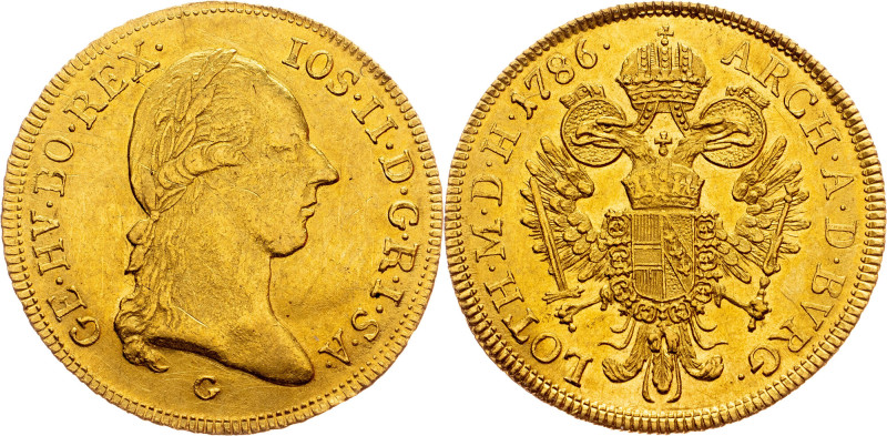 Joseph II., 1 Dukat 1786, G, Nagybanya Habsburg, Joseph II., 1 Dukat 1786, G, Na...