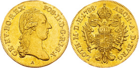 Joseph II., 1 Dukat 1788, A, Vienna