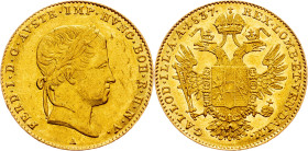 Ferdinand V., 1 Dukat 1837, A, Vienna