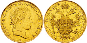Ferdinand V., 1 Dukat 1848, A, Vienna