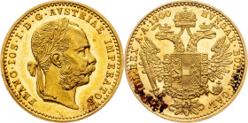 Franz Joseph I., 1 Dukat 1900, Vienna
