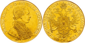 Franz Joseph I., 4 Dukat 1854, Vienna