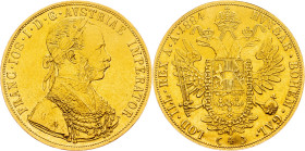 Franz Joseph I., 4 Dukat 1884, Vienna