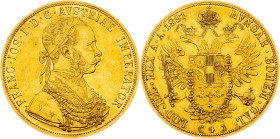 Franz Joseph I., 4 Dukat 1891, Vienna