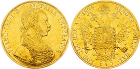 Franz Joseph I., 4 Dukat 1894, Vienna