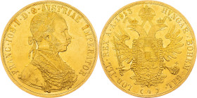 Franz Joseph I., 4 Dukat 1913, Vienna