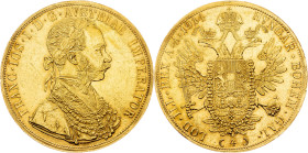 Franz Joseph I., 4 Dukat 1914, Vienna